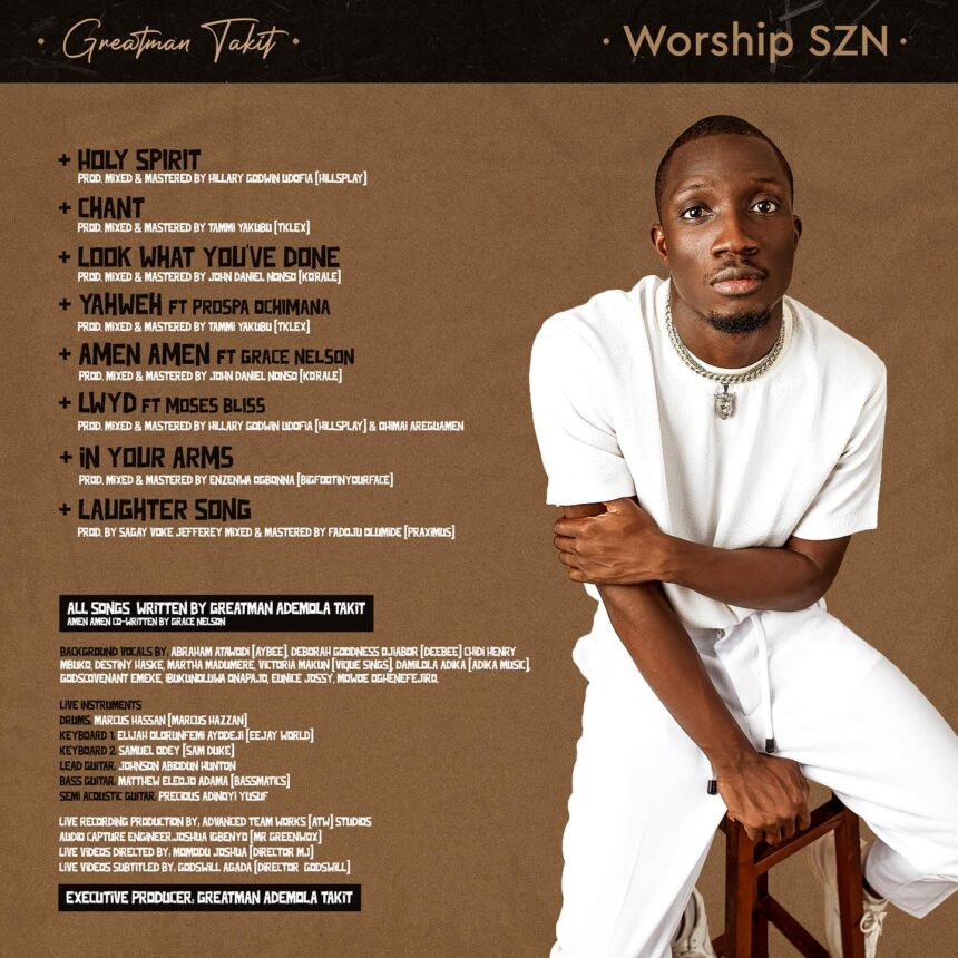 Greatman Takit 'Worship ZSN' (Full Album) Mp3 Download1